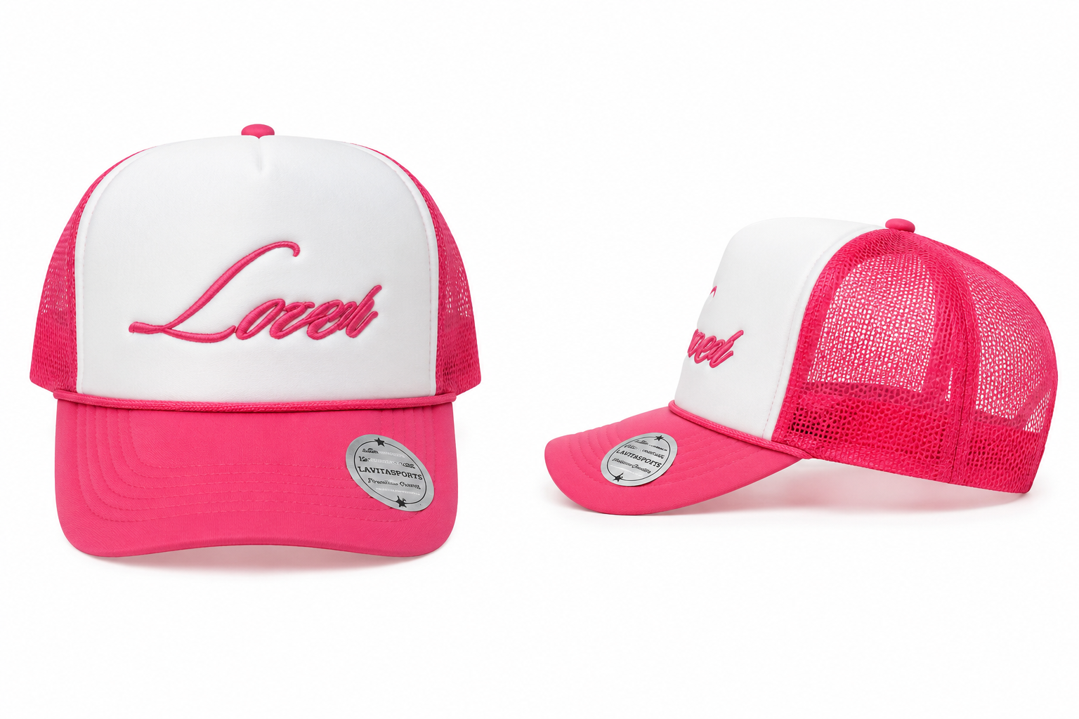 Embroidered Love Trucker Hat
